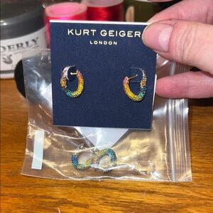 Kurt Geiger Tiny Multicolor Hoops
